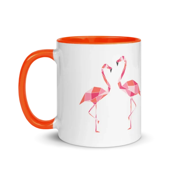 01-free-as-a-bird-flamingos-mug-orange 01-free-as-a-bird-flamingos-mug-orange