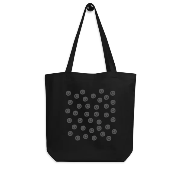 Happy-smiles-chin-up-eco-tote-bag-black-front-687c092b76e33