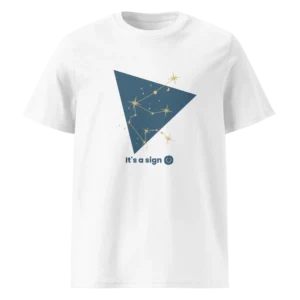 It's-a-sign,-aquarius-unisex-organic-cotton-t-shirt-white-front-687ab7020346c
