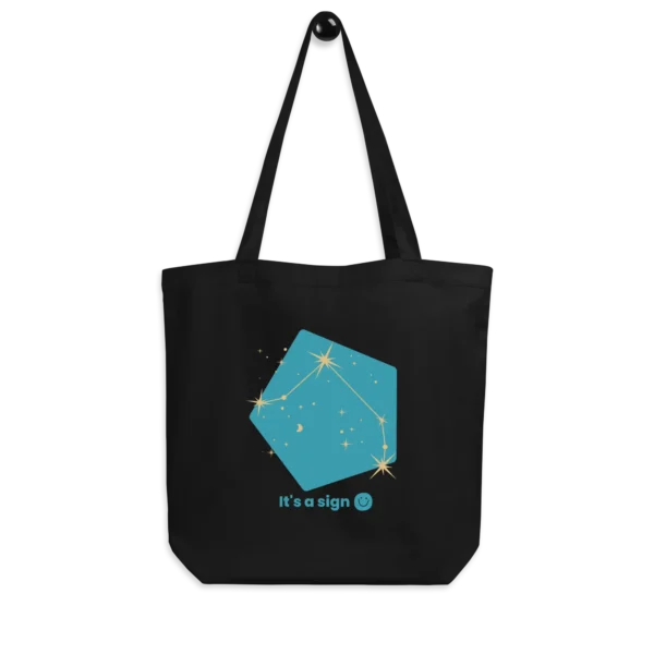 It's-a-sign,-aries-eco-tote-bag-black-front-689900a563081