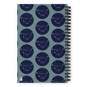 It's-a-sign,-capricorn-spiral-notebook-white-back-687b762692703