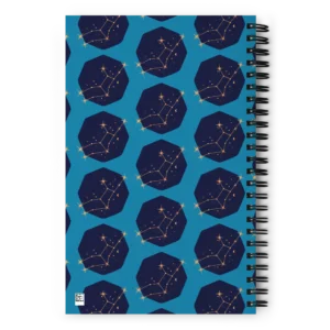 It's-a-sign,-virgo-spiral-notebook-white-back-687bcaa30299e