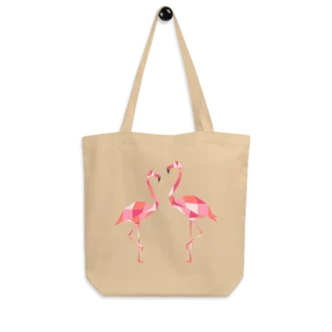 free-as-a-bird-flamingos-eco-tote-bag-oyster-front-6876cfbd0ea09