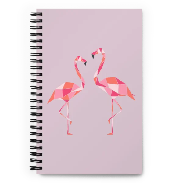 free-as-a-bird-flamingos-spiral-notebook-white-front-6876cff17f430