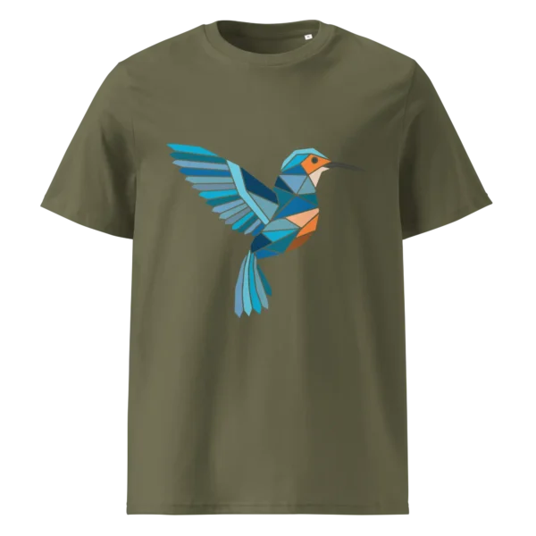 free-as-a-bird-kingfisher-unisex-organic-cotton-t-shirt-khaki-front-687810ce83c9a free-as-a-bird-kingfisher-unisex-organic-cotton-t-shirt-khaki-front-687810ce83c9a