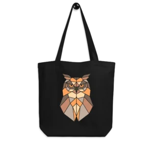 free-as-a-bird-owl-eco-tote-bag-black-front-687aa25bd672f