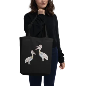 free-as-a-bird-pelicans-eco-tote-bag-black-front-687aaa8eee7df