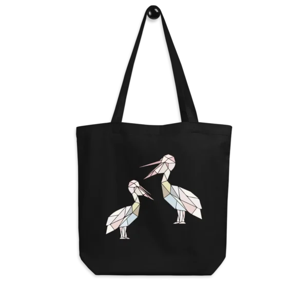 free-as-a-bird-pelicans-eco-tote-bag-black-front-687aaa8eee866