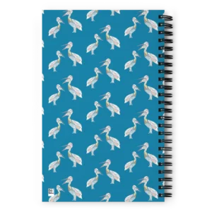 free-as-a-bird-pelicans-spiral-notebook-white-back-687aa81c45420