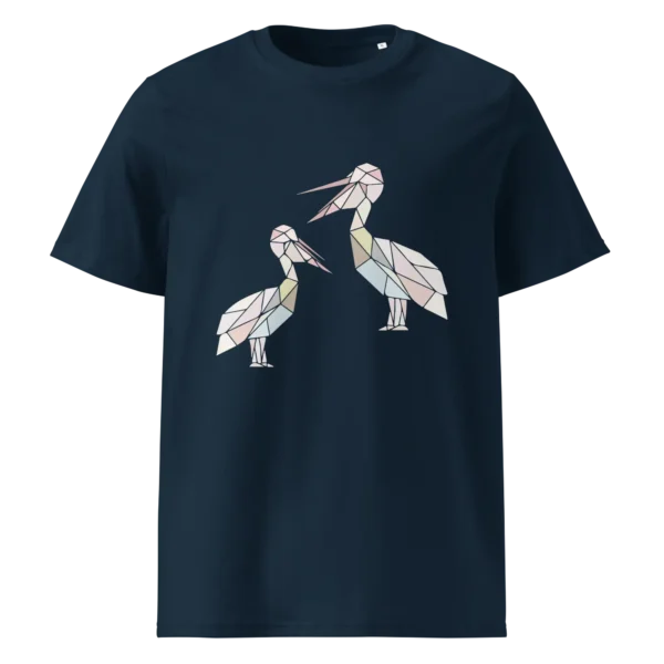 free-as-a-bird-pelicans-unisex-organic-cotton-t-shirt-french-navy-front-687aa9d41e2b8
