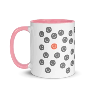 Happy smiles red dot