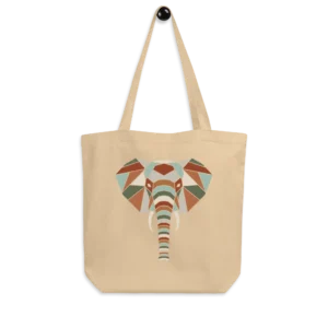into-the-wild-elephant-eco-tote-bag-oyster-front-6876c2c2347b1