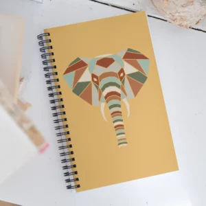 into-the-wild-elephant-spiral-notebook-white-front-687b6fe10caa8